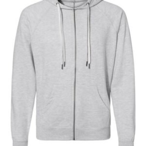 Lightweight Loopback Zip Hoodie