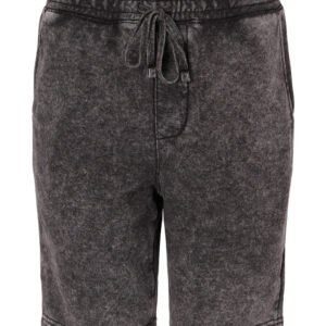 Mens Mineral Wash Fleece Short