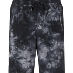 Mens Tie Dye Fleece Short